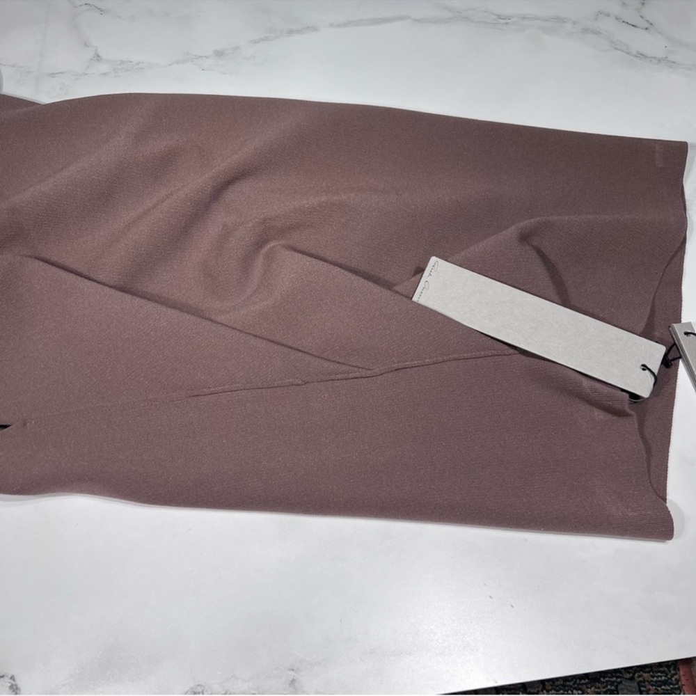 Rick Owens Rent Maxi Bodycon Skirt in Dust - Picture 14 of 14